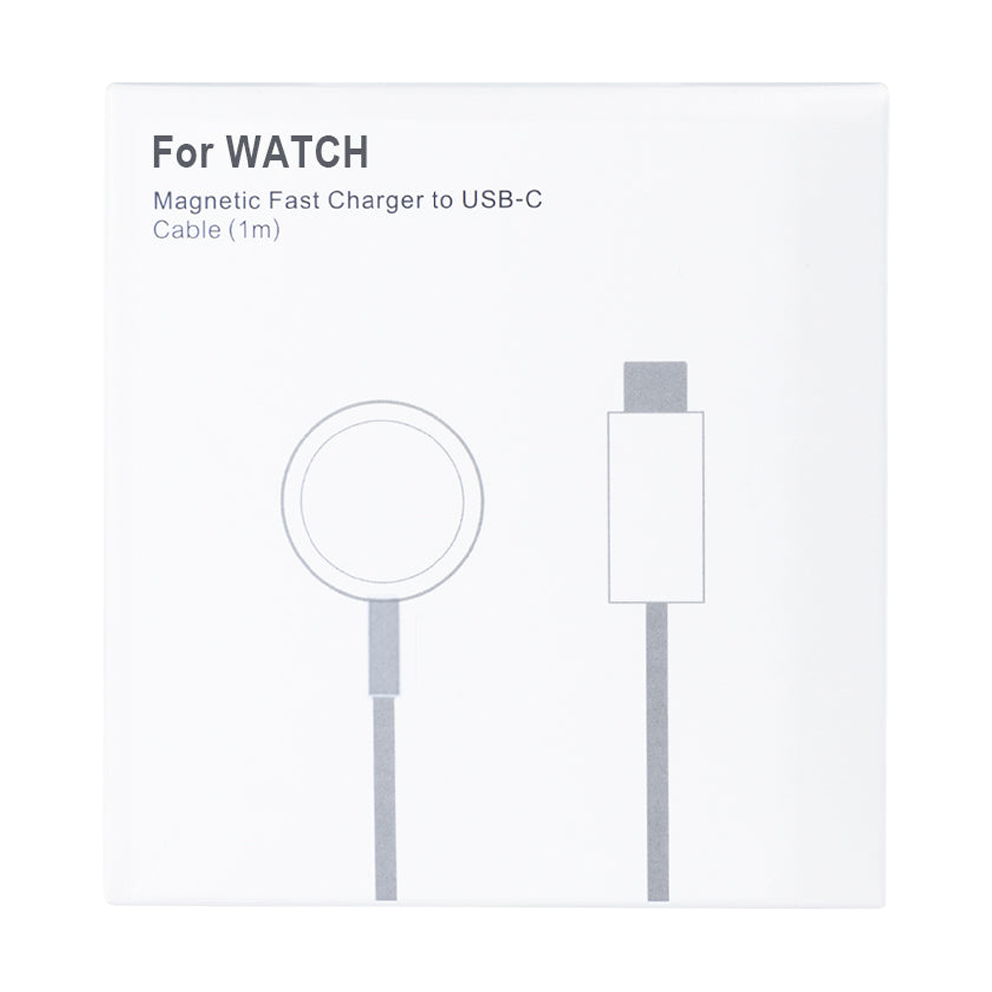 Apple Watch Series Magnetic Charger To USB-C Cable 1m White2