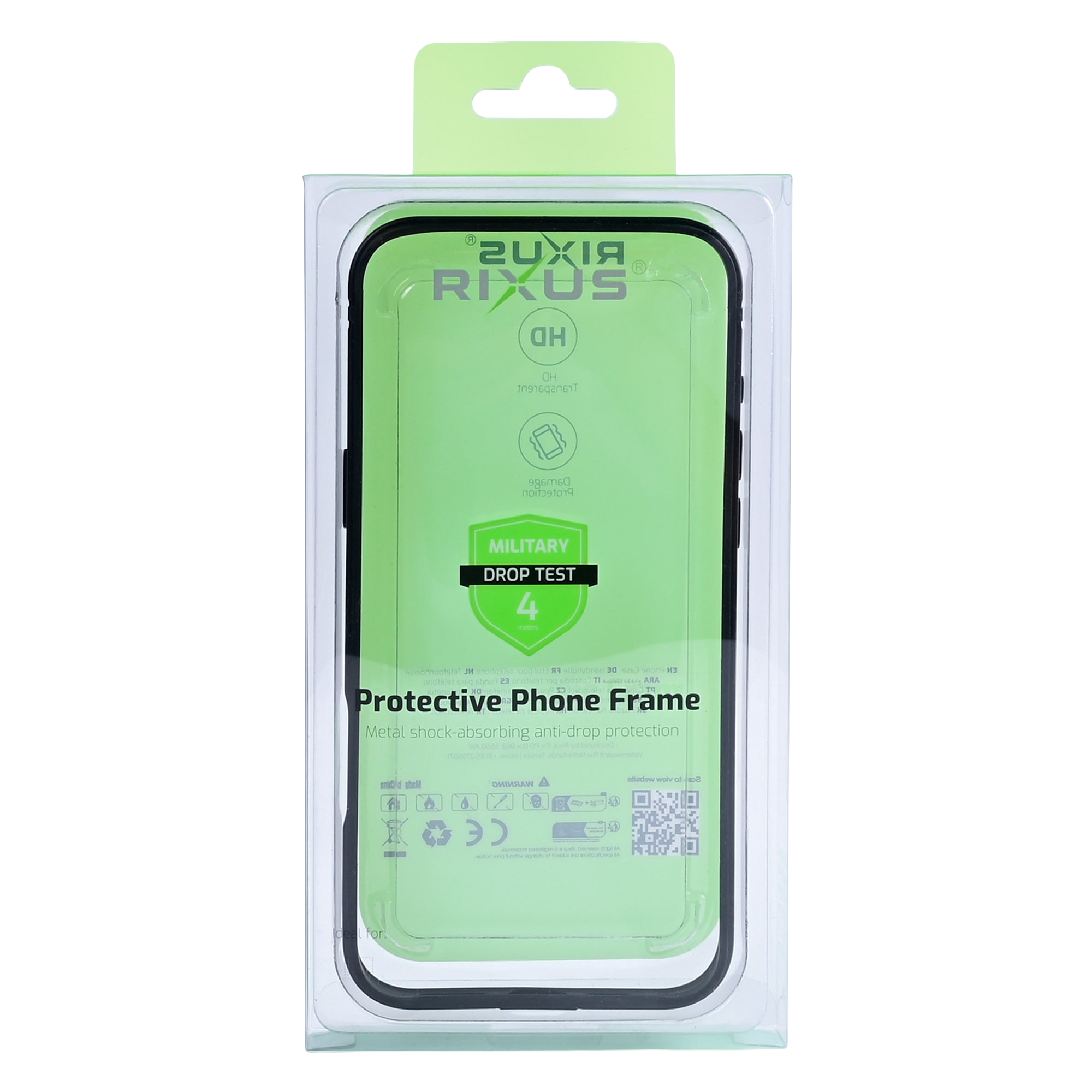 Rixus Crash Guard Case Black - iPhone 16 Pro Max3
